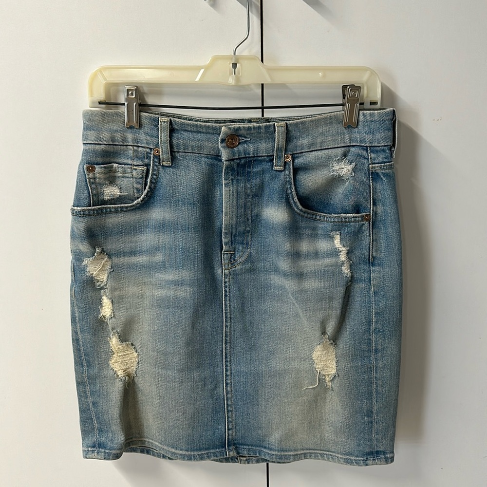 7 for all mankind skirt